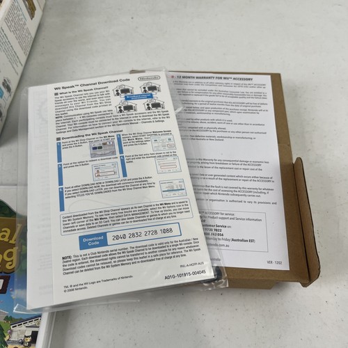 Animal Crossing Let's Go to the City + Wii Speak Nintendo Wii PAL Like New - Picture 4 of 7