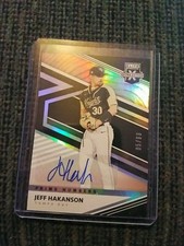 Jeff Hakanson Elite Extra Baseball Prime Number Auto 05/60