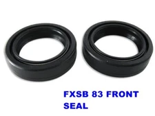 Fit HARLEY FXSB 83 FRONT FORK SEAL SET JIS."NIKONE"  [mi2205]