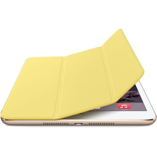 Véritable / Officiel Apple Smart cover pour iPad Mini 1, 2 & 3 - Jaune - Neuf - Photo 1/11