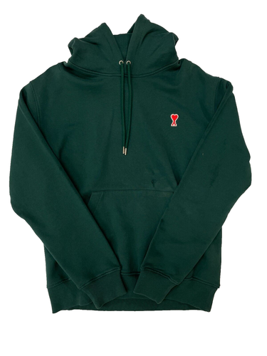 Ami Paris Hoodie Green Women's Size XL