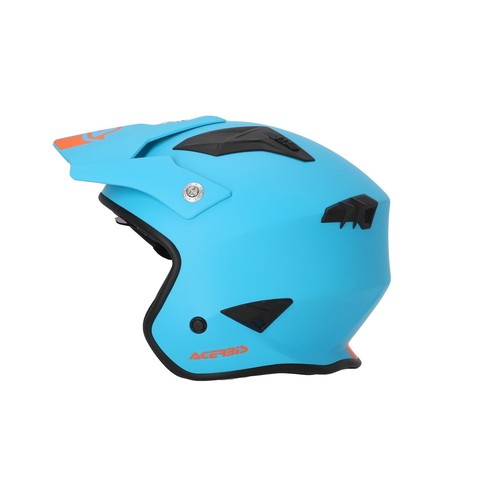 CASCO ACERBIS - JET ARIA ECE 22.06 - AZZURRO - TAGLIA S - Foto 6 di 6