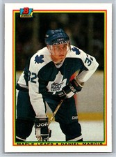1990-91 Bowman Daniel Marois Toronto Maple Leafs #160