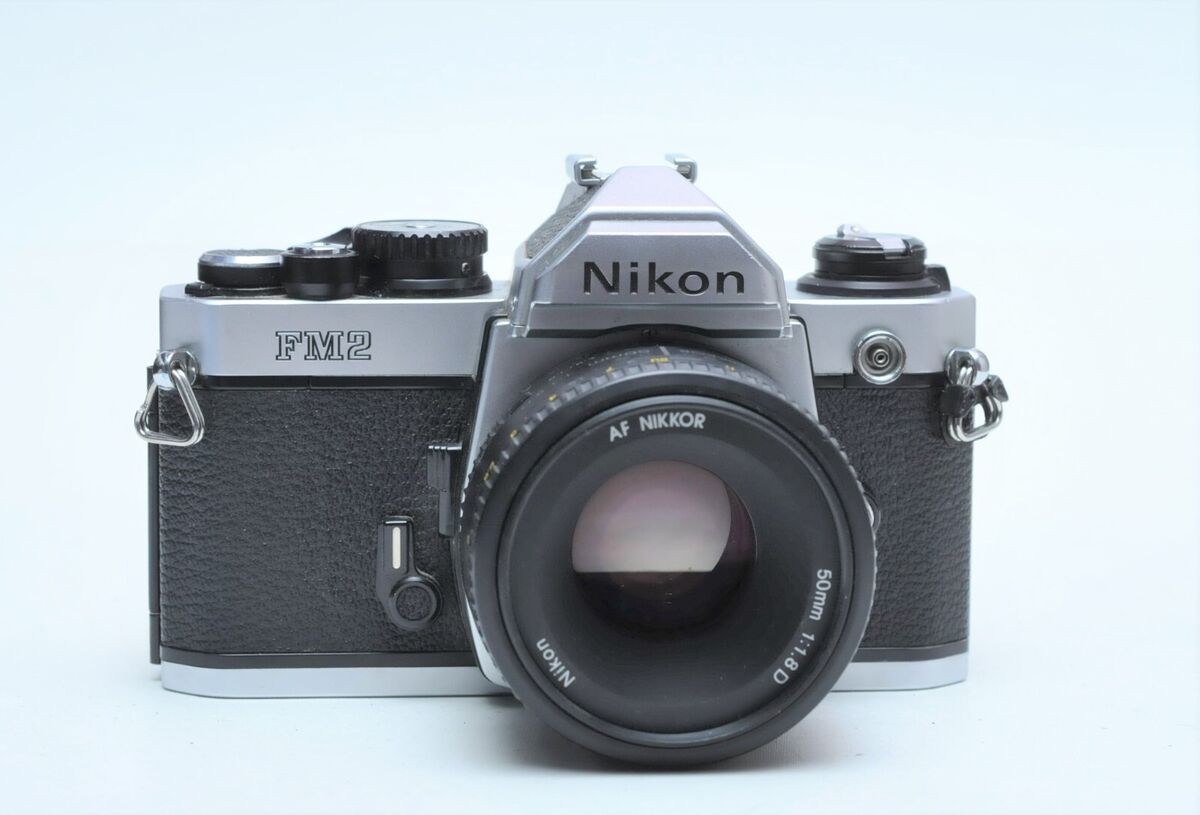 福袋 Film SLR FM2 Nikon Camera 7050384 Lens F1.8D AF/MF W/50mm フィルムカメラ