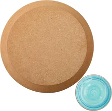 Sunnyray round Pottery Mold for Clay 8 Inch Pottery Tools Ceramic Mold for Handb