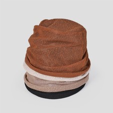 Women Lace Mesh Bucket Hat Fishing Cap Sheer Elegant Summer Casual New