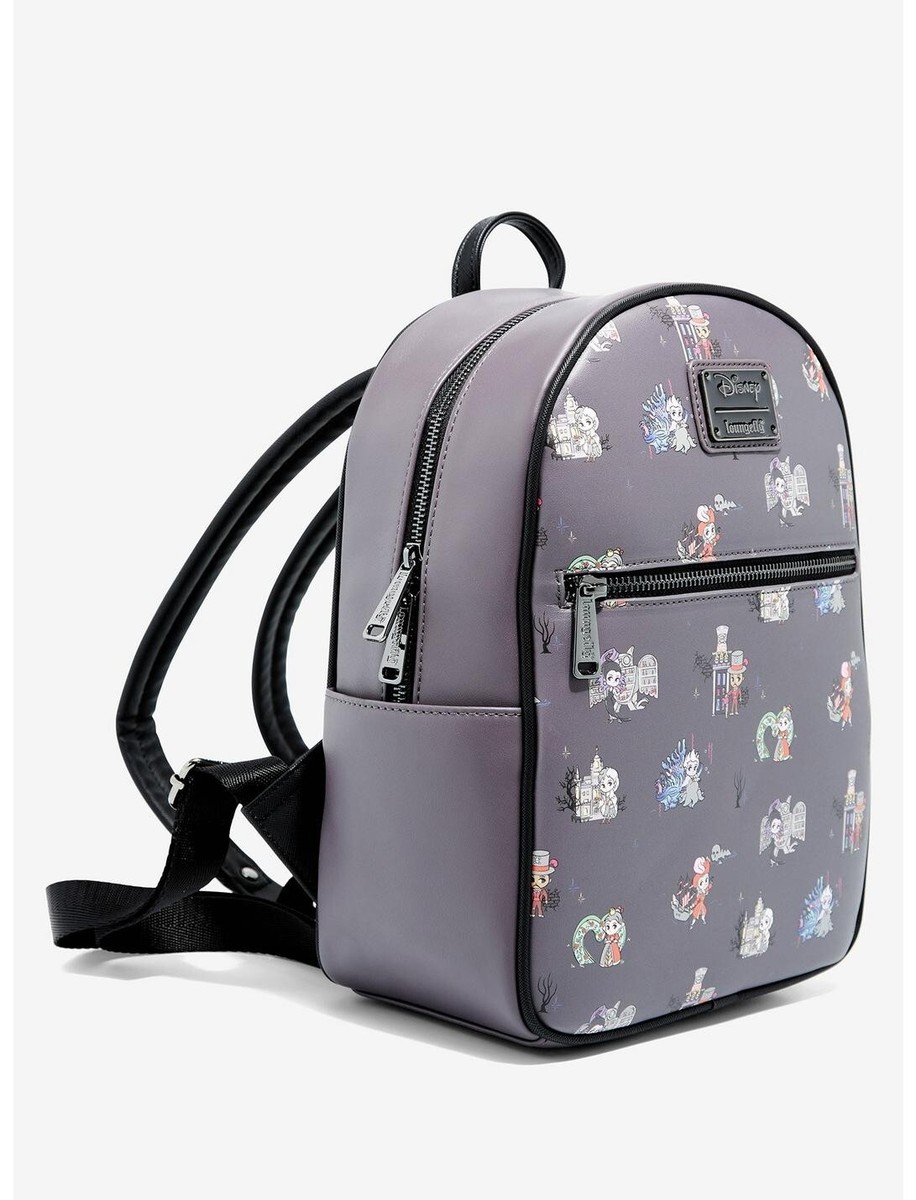 Loungefly Disney Villains Evil Lairs Mini Backpack | eBay display picture 2