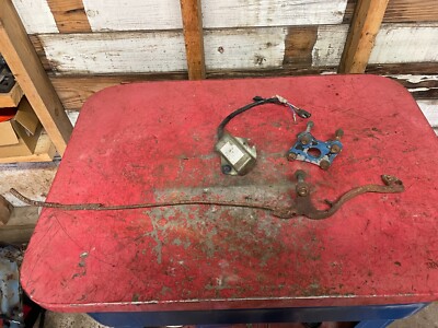 1980 Suzuki RM100 Parts Lot Brake Pedal Motor Mount CDI   RM 100