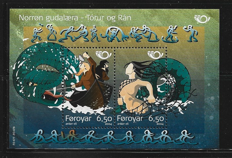 FEROE. Año: 2004. Tema: NORDEM. LA MITOLOGIA NORDICA.