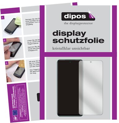 2x Schutzfolie für Xiaomi Redmi Note 10 5G klar Displayschutzfolie Folie Display