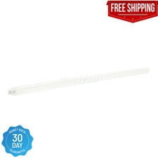 24 Inch Towel Bar Replacement Plastic Spring Loaded End Bathroom Bath Rack Clear