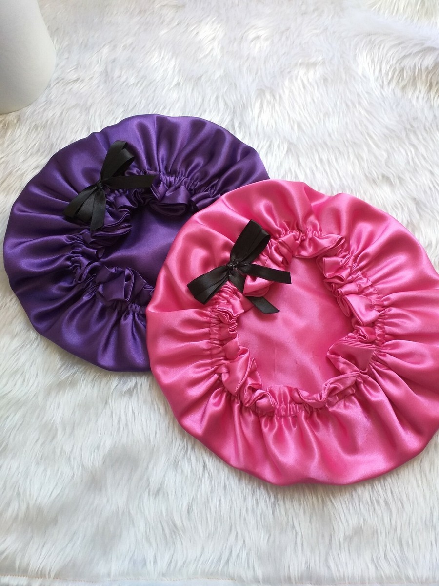 Pink Infant Satin Bonnets Baby Satin Bonnet Pack Of 6-18months UK