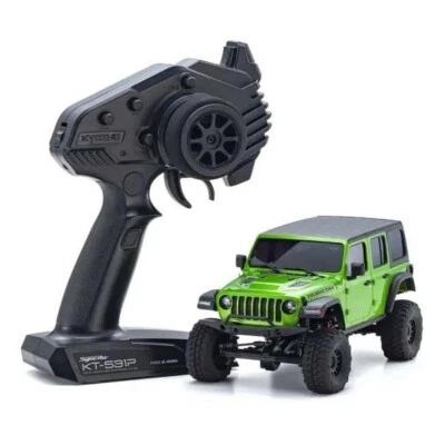 Kyosho K.32536GR Mini-Z 4X4 MX-01 Jeep Wrangler Unlimited Rubicon Green