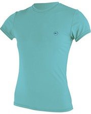 O'Neill Women Basi UPF 30 Sun Shirt S Turquoise