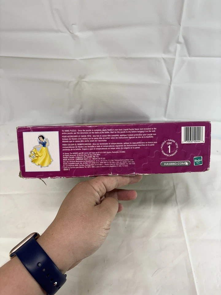 ¡COMPLETO! Rompecabezas de piso tamaño natural/niño Blancanieves princesa Disney 33 piezas Jumbo Foto 4 de 4