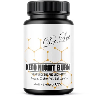 Dr. Lee® Keto Night Burn - Appetitzügler & extrem schnell abnehmen ohne Hunger