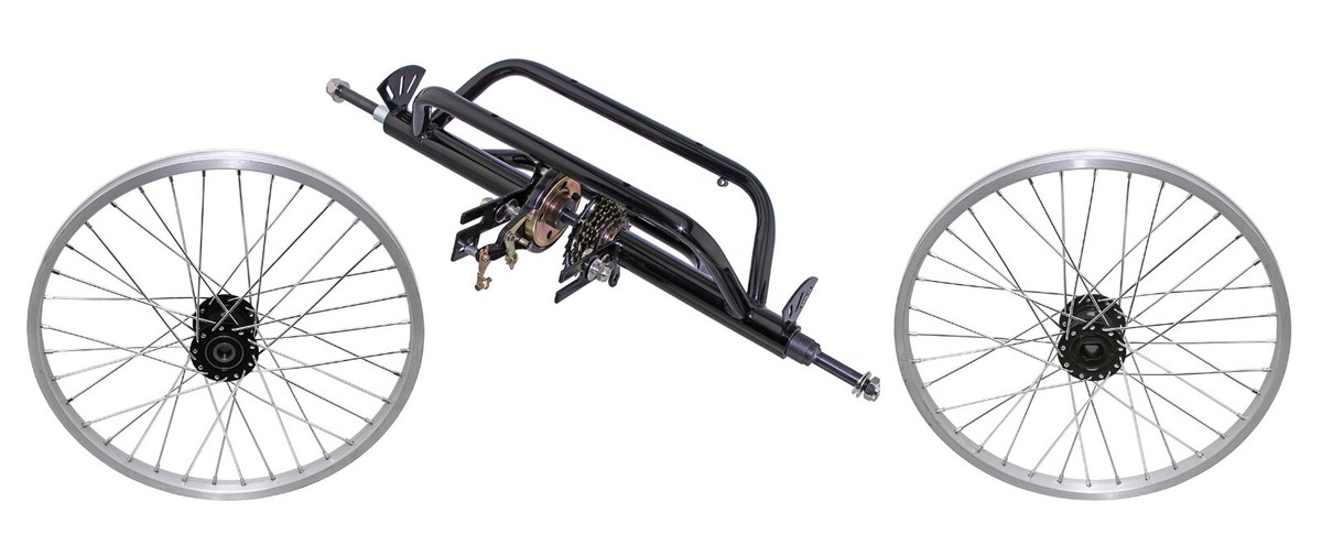 Kit de conversion Chrome Trike pour vélo 20 | Ubuy