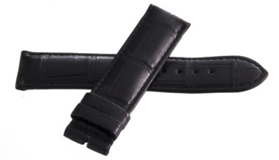 Chronoswiss 18mm x 18mm Black Alligator Leather Watch Band Strap CS