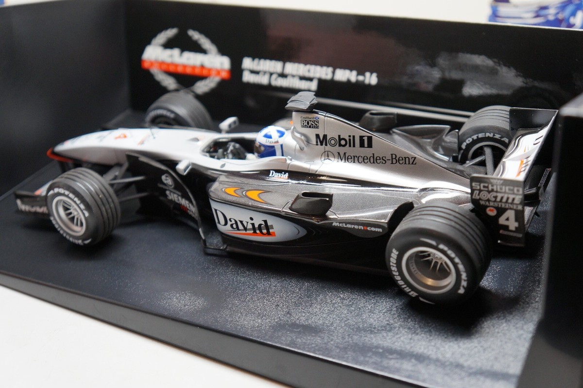 MINICHAMPS 1 18 McLaren MERCEDES Mp4-16 David Coulthard 2001