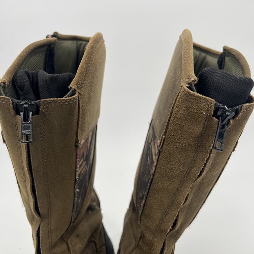 Cabela’s Gore-Tex Camo Zip Up Hunting Boots Ultra Insulation Size 10 W Scentlok - Picture 6 of 12