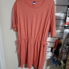 Womens XL Dress Waist Defining Mini Dress