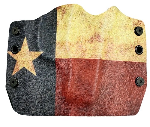 OUTLAW OWB Kydex Belt Holster USA made right for Ruger LC9 EC9 LC9S TEXAS 9MM RH - Picture 2 of 10