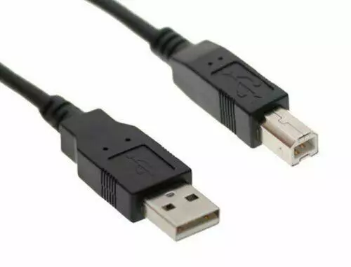 USB Data Sync Cable / Cord For Epson Workforce Pro WF Series All-in-One Printers