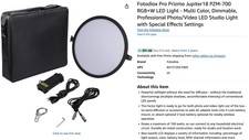 Fotodiox Pro Prizmo Jupiter18 PZM-700 RGB+W L...