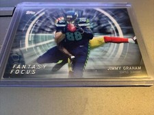 2015 Topps Football Jimmy Graham Fantasy Focus #FF-JG Seattle Seahawks