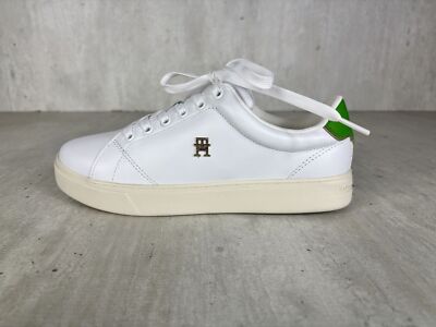 Tommy Hilfiger Elevated Essential Court Sneaker Gr 37 Sneaker Schuh Damen Weiss