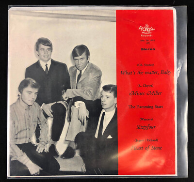 7''EP The Flaming Stars   What's The Matter, Baby - 1967 Royal Splendid  ! TOP