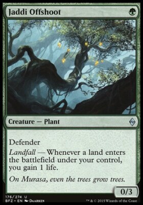 Magic the Gathering MTG Jaddi Offshoot (176) Battle for Zendikar   LP
