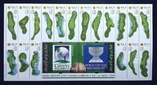 MALEZJA 1999 MISTRZOSTWA ŚWIATA GOLF MALEZJA '99 MS MNH OG FRESH