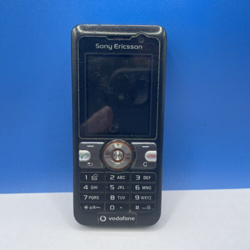 Sony Ericsson V630i Black Vodafone Network Mobile Phone Spares Repair Untested
