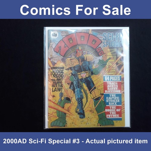 2000AD Sci-fi Special issue 3 - 1980 RARE - Brian Bolland Alan Moore Star Wars