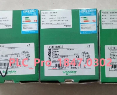 LC1D18G7 1 Stück Brandneu Schneider LC1D18-G7 Schütz 18A AC120V Schnelle Lieferung - Bild 1 von 4