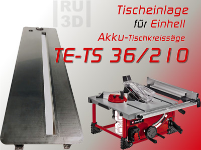 Einlage, Tischeinlage, Null Spalt o. normal EINHELL TS 36/210 kompatibel