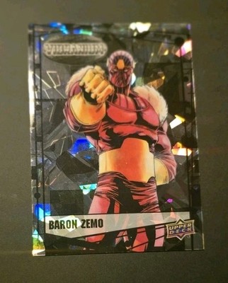 2015 MARVEL VIBRANIUM - BARON ZEMO - REFINED #/99 UPPER DECK MCU 