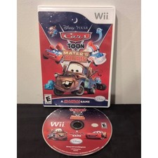 Disney Pixar Cars Toon Mater's Tall Tales Nintendo Wii Game Mania! RVL-ST7E-USA