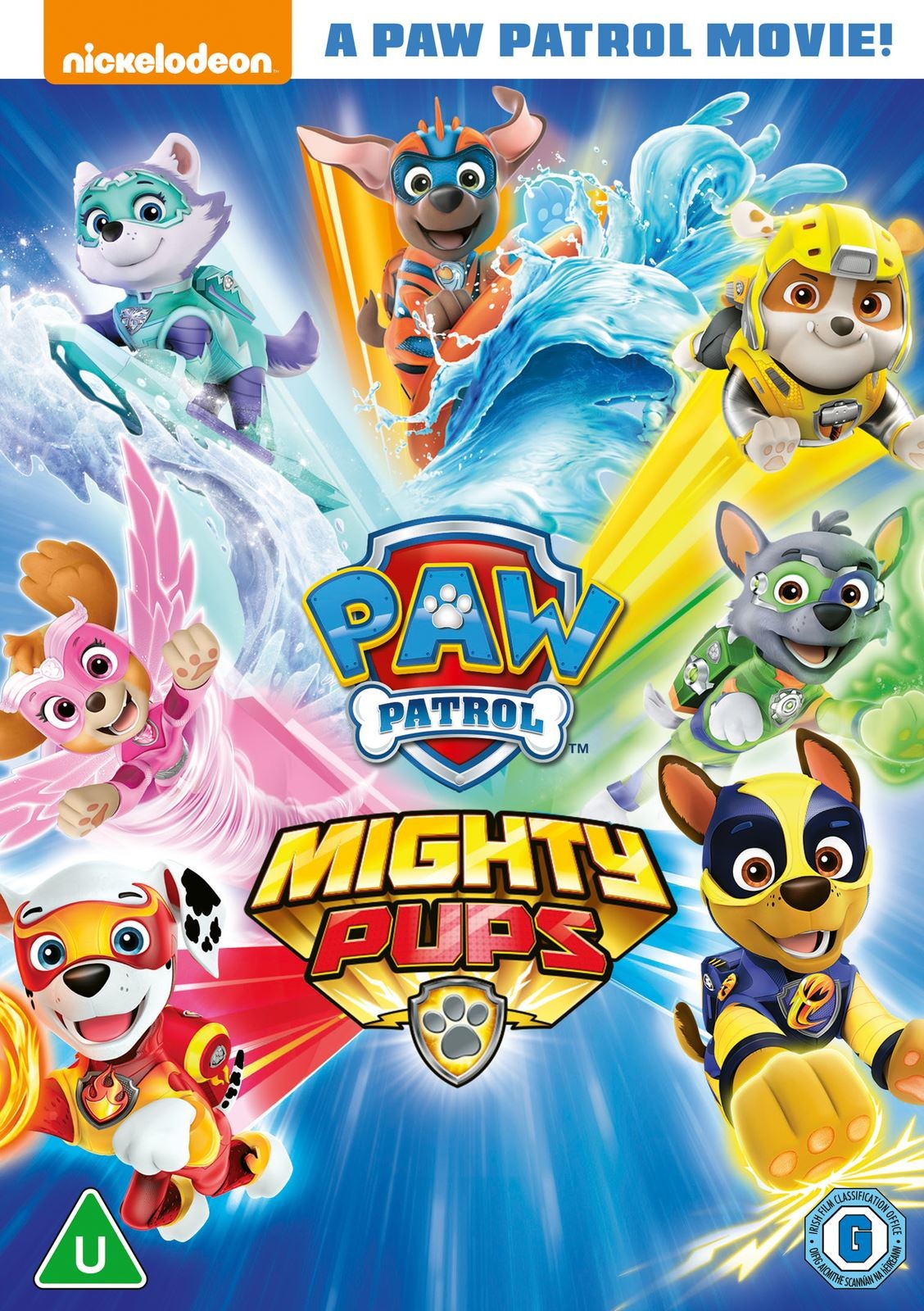 Paw Patrol: Mighty Pups [U] DVD