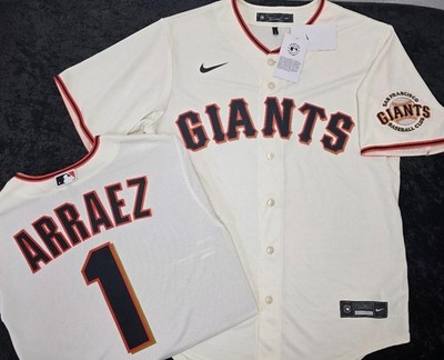 Mens SAN FRANCISCO GIANTS Posey Bonds Crawford 100% REAL Sewn
