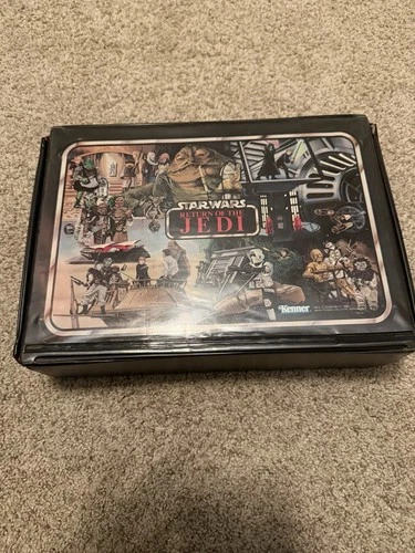 Star Wars Return Of The Jedi Figure Carrying Case, UNUSED Stickers Kenner 1983