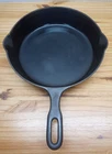 Griswold Iron Mountain # 7 cast iron skillet with heat ring 1032