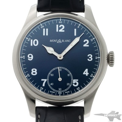 Montblanc 1858 Manual Small Second Hand wound Cal. Unitas6498 113702 SS Men's