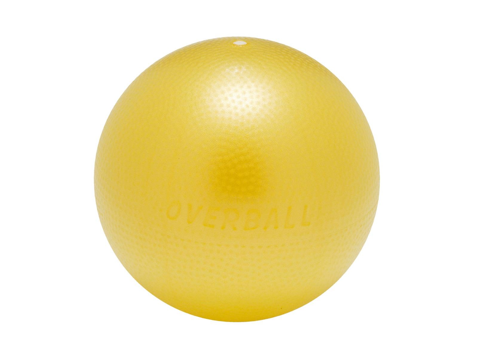 Overball Übungs- und Therapieball, 23 cm, gelb