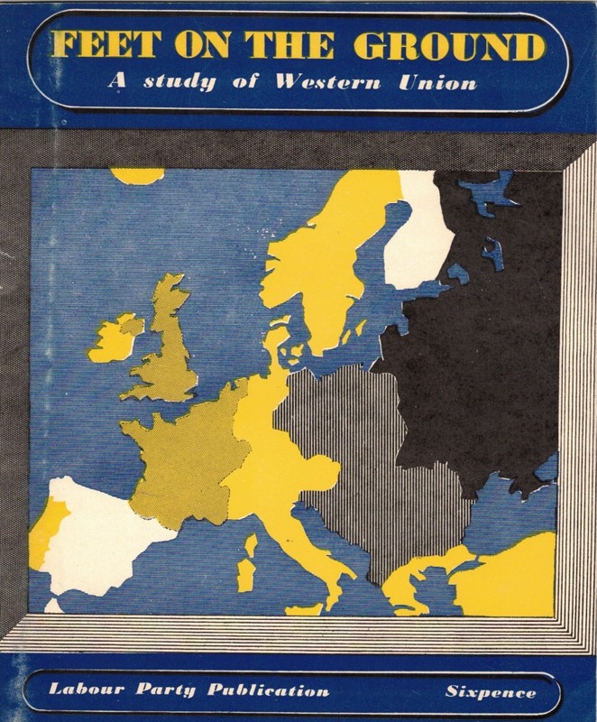 1948 Western Union, UK "Feet on the Ground" History, Labor Party Publication