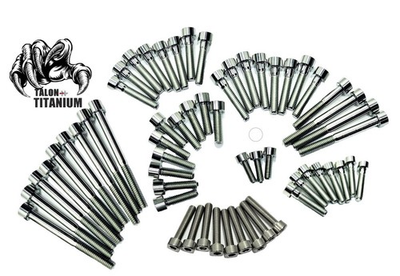 #ad YFZ450 Titanium Bolt Kit Crankcase Water Oil Pump Left Right Clutch Cover Bolts $114.99