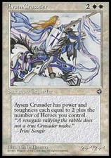 Aysen Crusader - Medium Play MTG Homelands