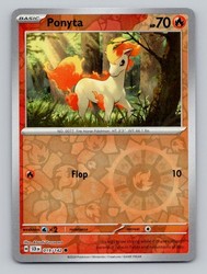 Ponyta 019/142 Stellar Crown Reverse Holo