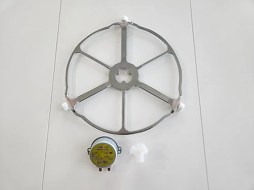 OEM GE Microwave Turntable Motor, Rotating Ring, Shaft | WB26X10193 | WB02X32600